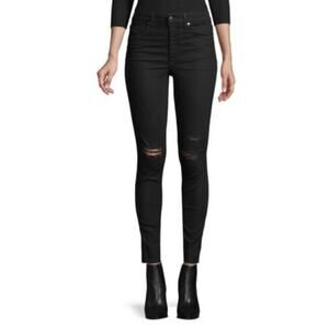 Joe’s Jeans Black Distressed Skinny Jeans